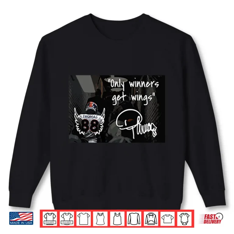 Sweatshirt Thomas 88 Only Winners Get Wings Shirt