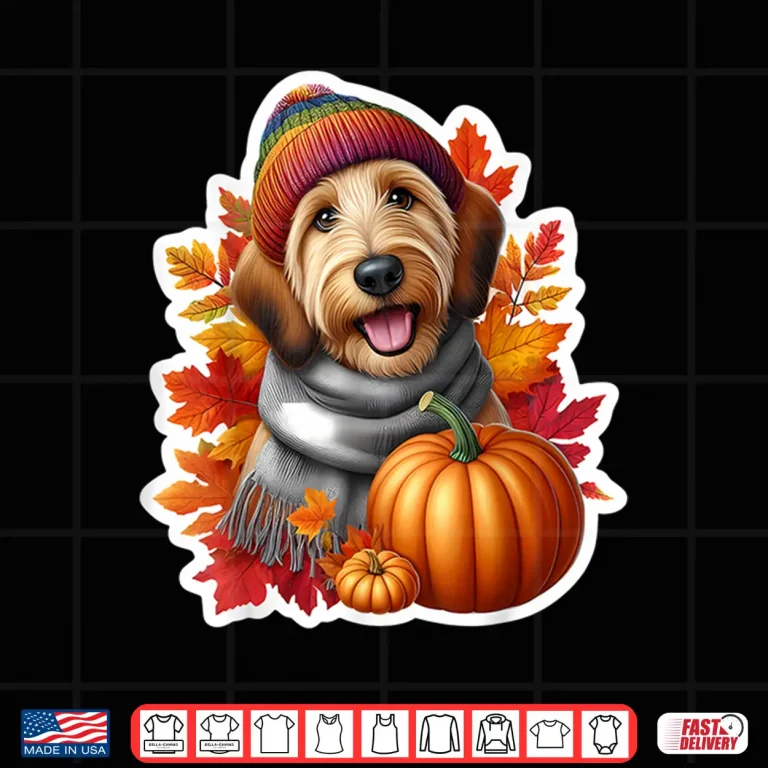 Design Autumn Fall Otterhound Dog Owner Thanksgiving Mom Dad Cozy Shirt