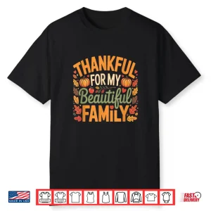 Family Thanksgiving Shirts Pumpkin Shirt