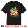 Howdy Fall Western Pumpkin Season Autumn Leaves Thanksgiving Shirt