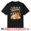 Tis The Season Rat Terrier Fall Autumn Pumpkin Dog Shirt
