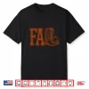Western Cowboy Thanksgiving Fall Boots Pumpkin Cowgirl Shirt