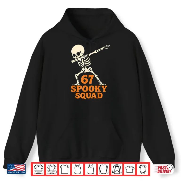 Hoodie 67 Halloween Meme 6 7 Numbers Six Seven Shirt 1