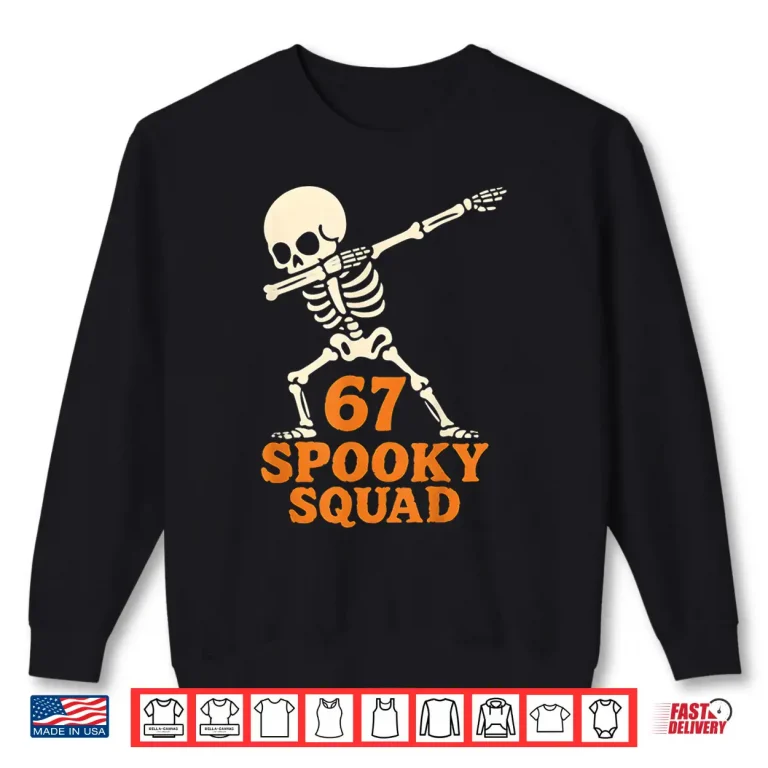 Sweatshirt 67 Halloween Meme 6 7 Numbers Six Seven Shirt 1