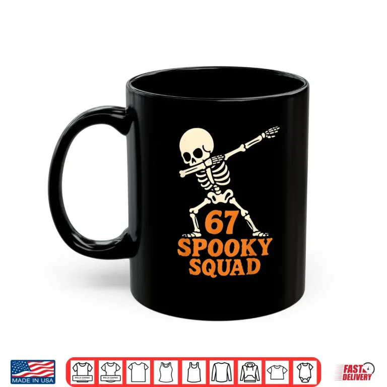Mug 67 Halloween Meme 6 7 Numbers Six Seven Shirt 1