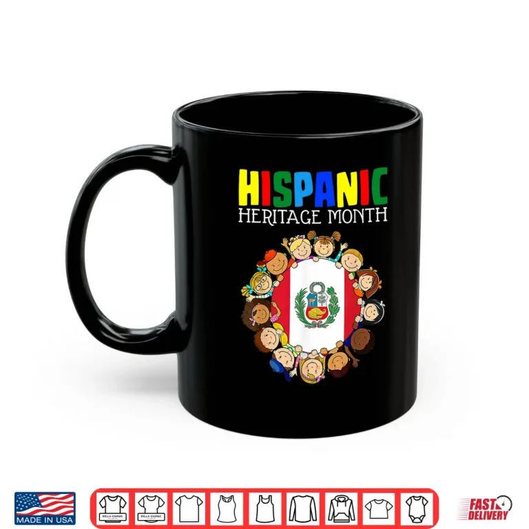 Hispanic Heritage Month Peru Shirt 3 Mug Hispanic Heritage Month Peru Shirt 1