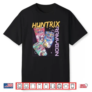 Huntrix Ramyeon Instant Noodle Full Color Shirt