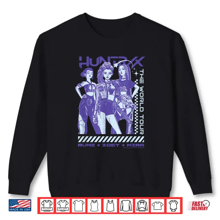 Sweatshirt Huntrix The World Tour Halloween Shirt 1