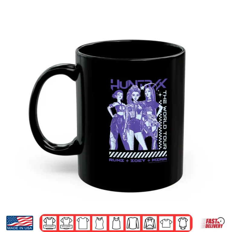 Mug Huntrix The World Tour Halloween Shirt 1