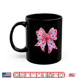 Mug Coquette Bow ValentineS Day Girl Woman Cute Heart Love Gift Long Sleeve Shirt