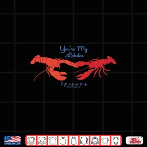 Friends You'Re My Lobster Cute Valentine'S Day 90'S Show Long Sleeve Shirt 4 Design Friends YouRe My Lobster Cute ValentineS Day 90S Show Long Sleeve Shirt