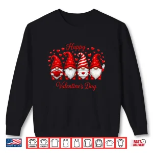 Sweatshirt Happy ValentineS Day Gnome With Heart Cute Gnome Valentine Shirt