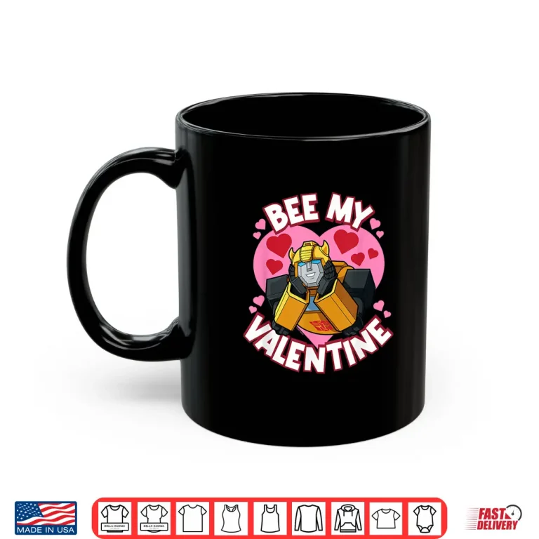 Mug Transformers ValentineS Day Bumblebee Bee My Valentine Shirt