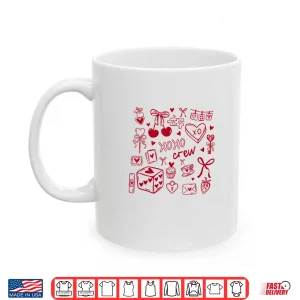 Mug Women Xoxo Crew ValentineS Day GalentineS Day Matching Shirt