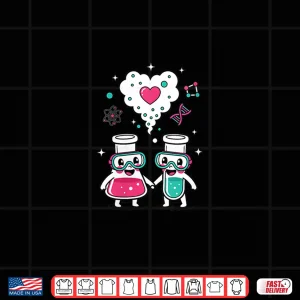 Women'S Science Love Vibes Chemistry Lab Cute Valentine'S Day V Neck Shirt 4 Design WomenS Science Love Vibes Chemistry Lab Cute ValentineS Day V Neck Shirt