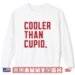 Sweatshirt Cooler Than Cupid Cute ValentineS Day Kids Boys Girls Shirt 1