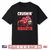 Crushin’ Hearts Valentine’S Day Police Car Lover Driver Shirt
