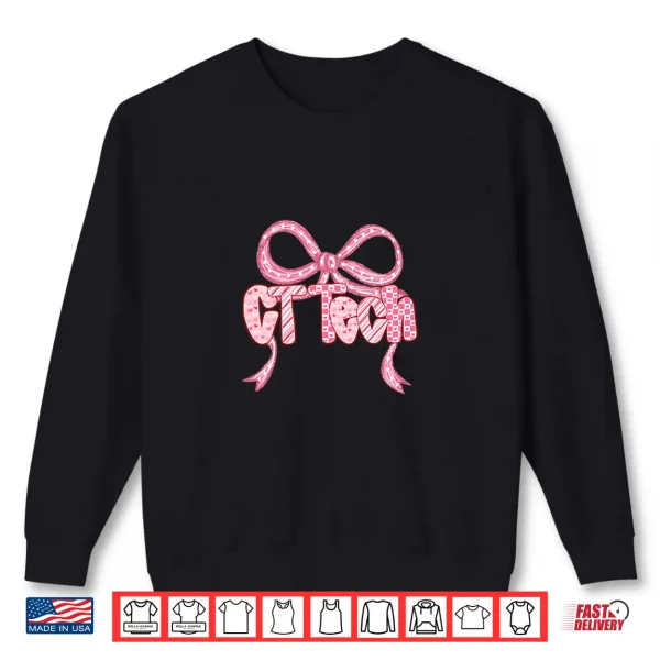 Sweatshirt Ct Tech ValentineS Coquette Radiology Valentines Day Shirt 1