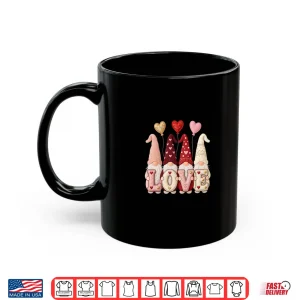 Mug Love Gnome Valentine With Hearts Gnomes ValentineS Day Shirt