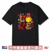 Love Leopard Hearts Valentine’S Day Softball Player Team Shirt