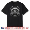 Valentine’S Day Raccoon Love Feral But Cute Heart Women Girl Shirt
