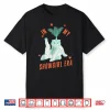 Cat In Showgirl Costume Retro Humor Shirt