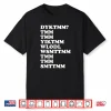 Do You Know The Muffin Man Dyktmm Nostalgic Saying Quote Shirt