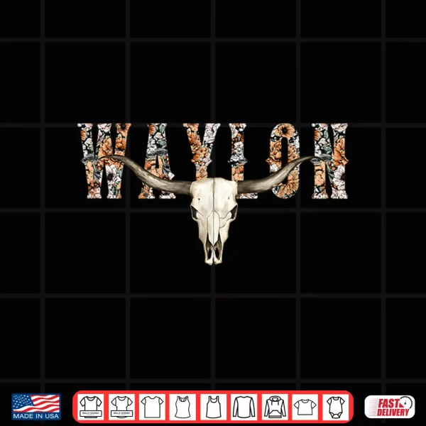 Design Retro Waylon Pride Name Gift Shirt