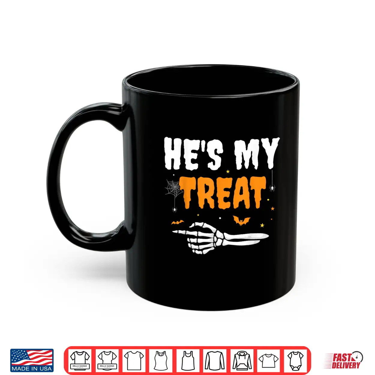 He’S My Treat Funny Skeleton Halloween Matching Couples Shirt He’S My Treat Funny Skeleton Halloween Matching Couples Shirt