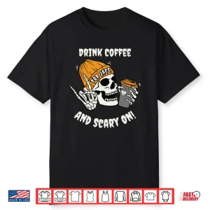 Coffee For Jace Halloween Edition Chd Awareness Shirt