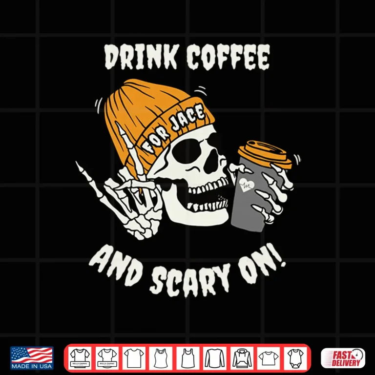 Design Coffee for Jace Halloween Edition CHD Awareness Shirt