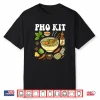 Pho Kit Funny Noodle Soup Pun Asian Food Cartoon Artwork Shirt