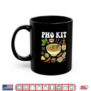 Mug Pho Kit Funny Noodle Soup Pun Asian Food Cartoon Artwork Shirt