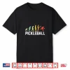 Pickleball Evolution Vintage Men Women Kids Funny Shirt