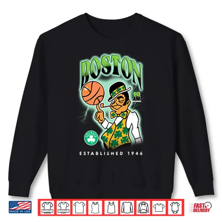 Boston Celtics Established 1946 18 Championships Shirt 2 Sweatshirt Boston Celtics Established 1946 18 Championships Shirt