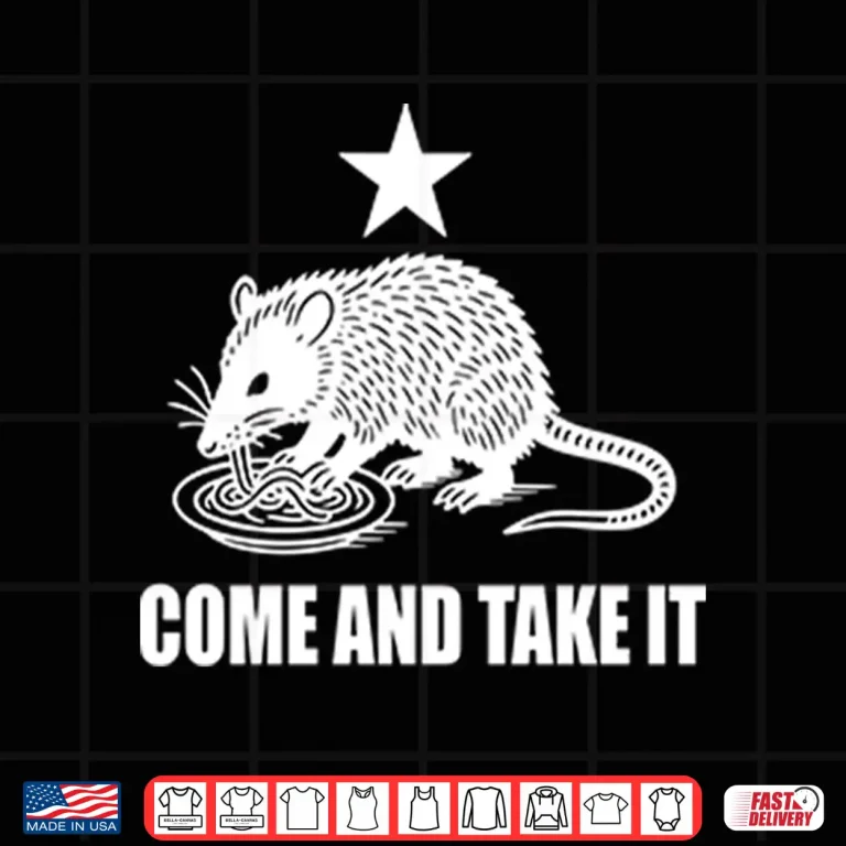 Design Come And Take It Opossum Shirt