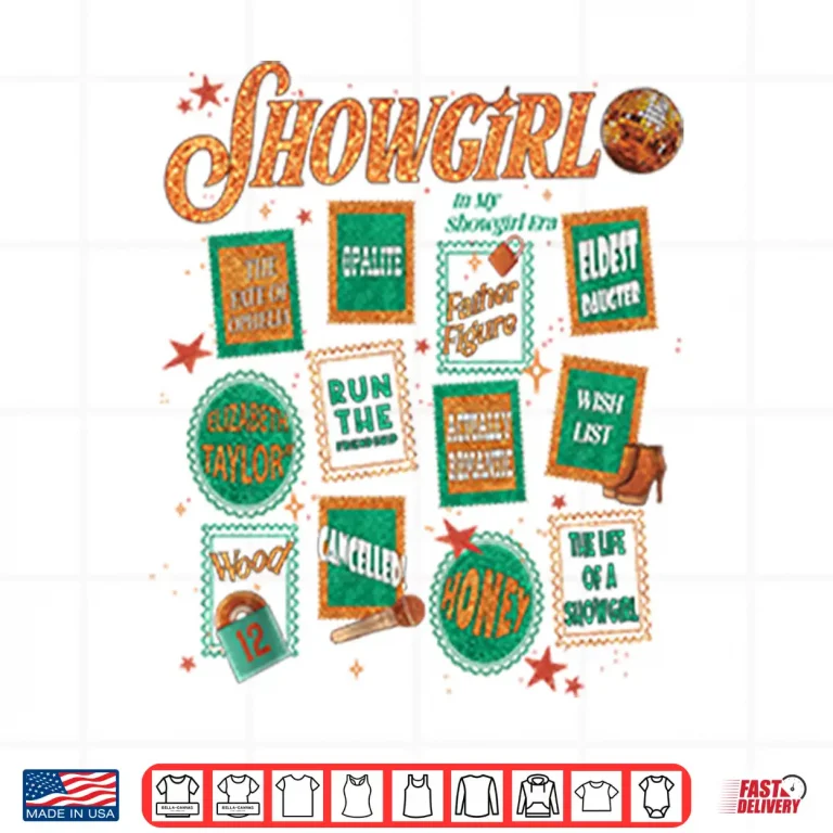 Design In My Showgirl Era Taylor Swift Shirt
