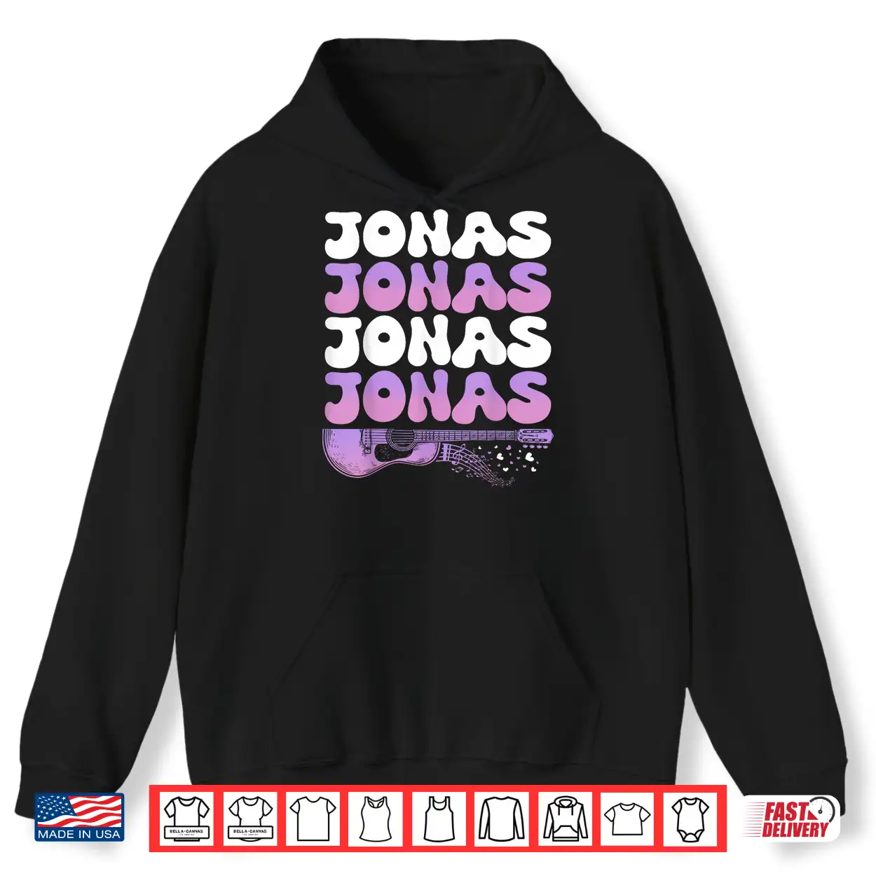 Retro Jonas First Name I Love Jonas 80’S Groovy Shirt Retro Jonas First Name I Love Jonas 80’S Groovy Shirt