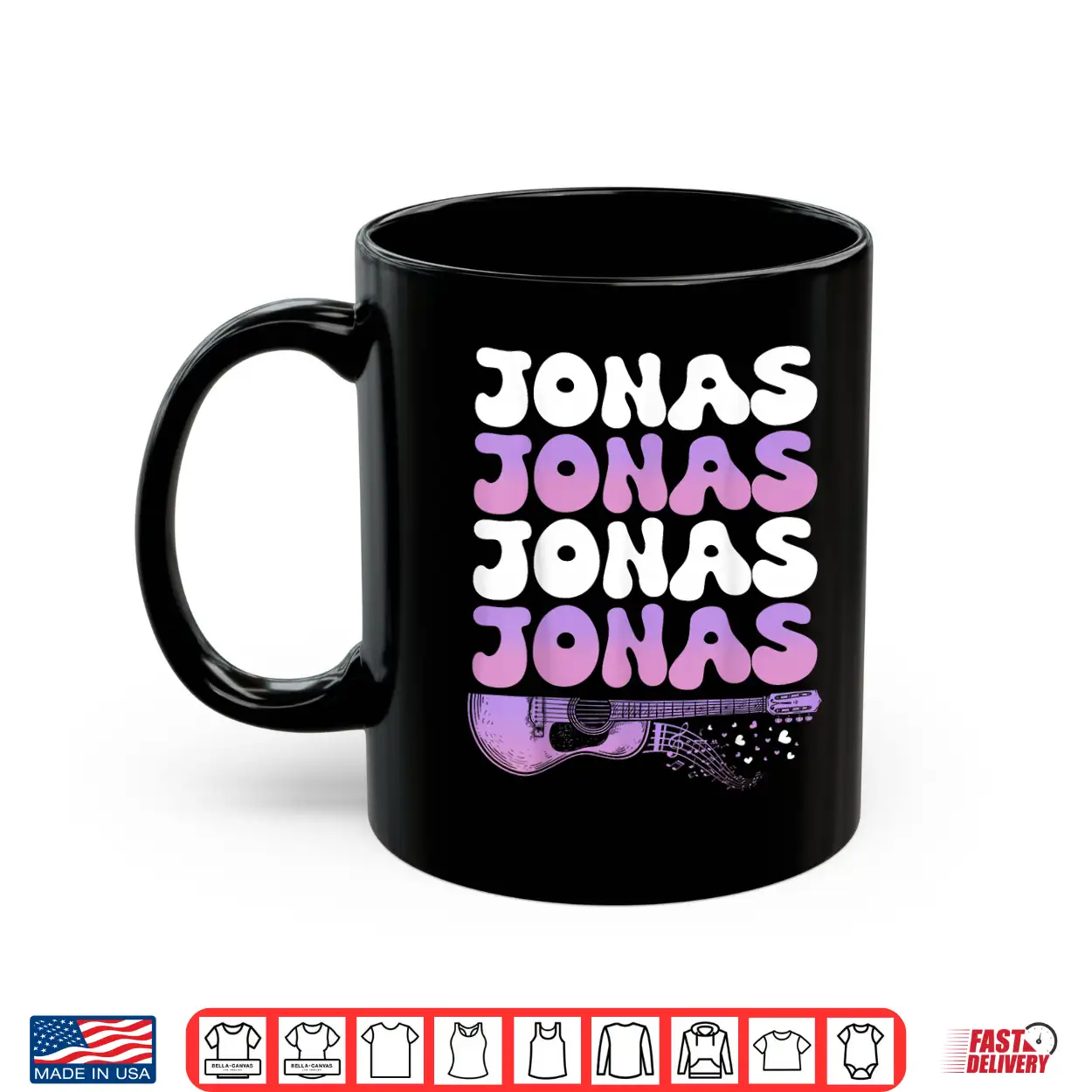 Retro Jonas First Name I Love Jonas 80’S Groovy Shirt Retro Jonas First Name I Love Jonas 80’S Groovy Shirt