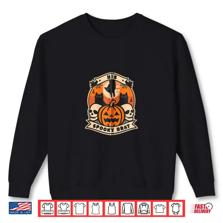 Submissive Brat Kinky Halloween His Spooky Sub Bdsm Kink Shirt 2 Sweatshirt Submissive Brat Kinky Halloween His Spooky Sub BDSM Kink Shirt