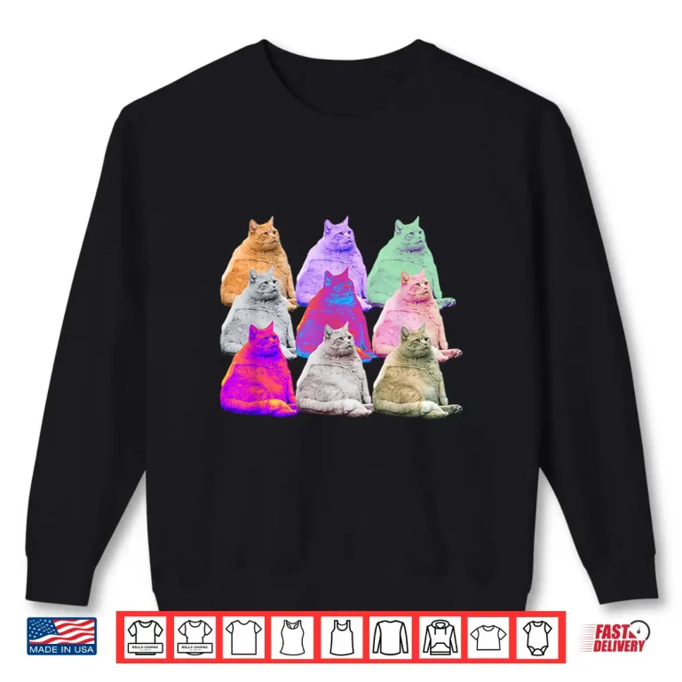 Sweatshirt Fat Cat Shirt