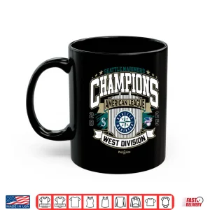 Seattle Mariners American League West Division Champions 2025 Shirt 3 Mug Seattle Mariners American League West Division Champions 2025 Shirt