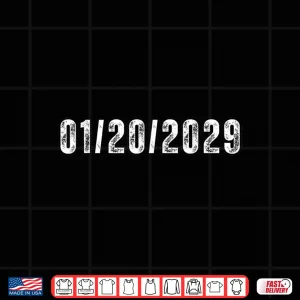 Design 1 20 2029 January 20 2029 The End Of An Error Political Shirt