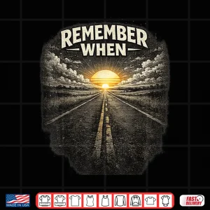 Remember When Retro Sunset Old Soul Vintage Shirt 4 Design Remember When Retro Sunset Old Soul Vintage Shirt