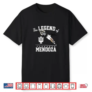 The Legend Of Fernando Mendoza Indiana Hoosiers Football Shirt