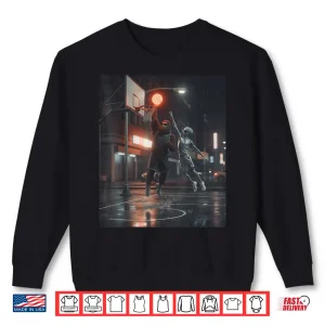 Bigfoot And Alien Basketball. Ufo Bigfoot Cryptid Sports Shirt 2 Sweatshirt Bigfoot And Alien Basketball. Ufo Bigfoot Cryptid Sports Shirt