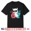 I Was Six Now I’M Seven 6 7 Llama 67 Meme 7Th Birthday Shirt