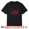 Patriotic Girl She Loves Jesus And America Too American Flag Shirt