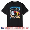 100 Days Of School Teacher Boy Kid I Survived 100 Days Of 67 Shirt
