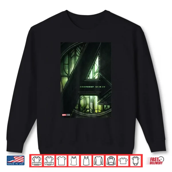 Sweatshirt Marvel Studios Avengers Doomsday Movie Teaser Poster Shirt